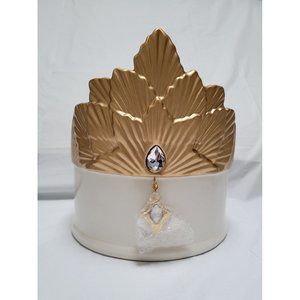 David's Cookies Disney Glinda Crown Tiara Cookie Jar - The Great & Powerful Oz